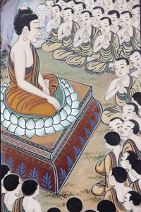 La vita del Buddha Il Buddha guadagnò molti seguaci. In un