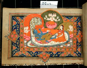 Vita di Krishna, XVIII-XIX secolo da Unbekannt