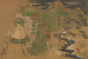 Vita del Buddha: Sottomissione dei demoni, inizio XV secolo