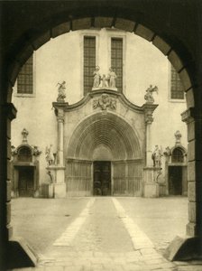 Abbazia di Lilienfeld, Bassa Austria, c1935 da Unbekannt