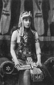Lillie Langtry come Cleopatra, c1890
