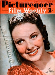 Linda Darnell, attrice americana, 1940