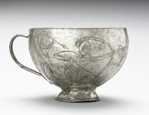 Coppa di caccia al leone, 1100-1000 a.C.
