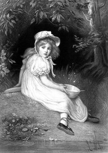 La Piccola Miss Muffet, XIX secolo da Unbekannt