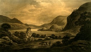 Loch Lubnaig, estremità occidentale, 1802 da Unbekannt