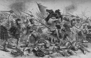 Carica di Lochiel a Killycrankie, 27 luglio 1689