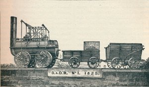 Locomotiva n. 1, costruita per la Stockton & Darlington Railway, 1825 da Unbekannt
