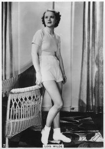 Lois Wilde, attrice americana, c1938