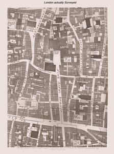 Londra effettivamente rilevata, 1886 da Unbekannt
