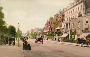 Londra. Bayswater Road da Unbekannt