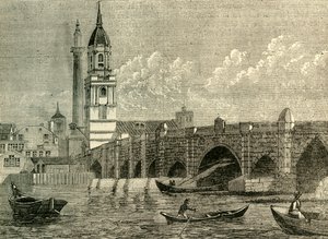 Ponte di Londra, c1872 da Unbekannt
