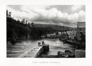 Porto di Looe, Cornovaglia, Inghilterra, 1896 da Unbekannt