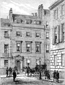 Casa di Lord Beaconsfield, 19, Curzon Street, Mayfair, Londra, 1900
