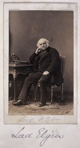 Lord Elgin, diplomatico britannico, c. 1860 da Unbekannt
