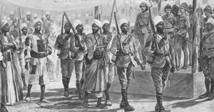 La conquista del Sudan da parte di Lord Kitchener, 1896-98:...dopo la battaglia di Atbara da Unbekannt