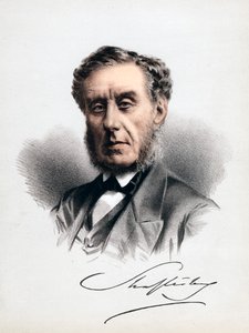 Lord Shaftesbury, statista inglese, filosofo morale, filantropo e riformatore delle fabbriche da Unbekannt