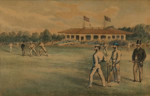 Campo da cricket di Lord, XIX secolo da Unbekannt