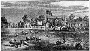 Campo da cricket dei Lords, Londra, 1836 1912 da Unbekannt