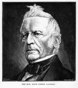 Louis-Joseph Papineau, 1786-1871, politico e avvocato canadese, XIX secolo