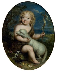 Louis Alexandre de Bourbon, conte di Tolosa 1678-1737 come Giovanni Battista, c. 1680 da Unbekannt