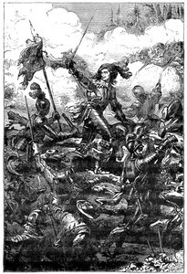 Louis II de Bourbon, Principe di Condé alla Battaglia di Friburgo, 1898 da Unbekannt