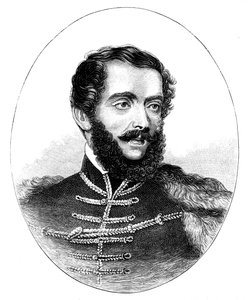 Louis Kossuth, avvocato, politico e reggente-presidente ungherese da Unbekannt