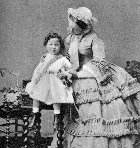 Luigi Napoleone, Principe Imperiale, da bambino, c. 1858