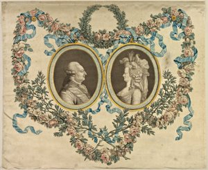 Luigi XVI e Maria Antonietta da Unbekannt