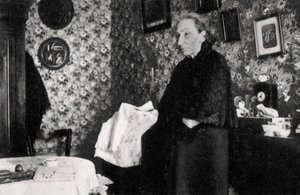 Louise Michel, insegnante, operatrice sanitaria e anarchica francese, 1899 da Unbekannt