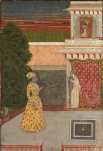 Amanti e una vecchia megera, c. 1780 - 1790 da Unbekannt