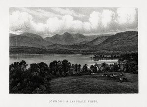 Lowwood e Langdale Pikes, Distretto dei Laghi, Cumbria, 1896