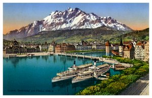 Lucerna, Svizzera, XX secolo da Unbekannt