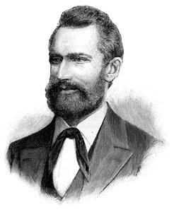 Ludwig Leichhardt, esploratore e naturalista prussiano del XIX secolo, 1900 da Unbekannt