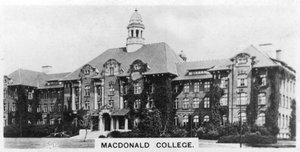 MacDonald College, Montreal, Canada da Unbekannt