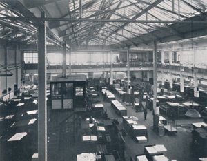 Sala delle macchine, 1916 da Unbekannt