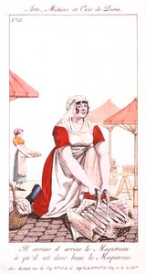 Venditore di sgombri, 1826