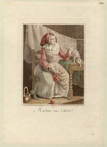 Madame Sans-Culotte, ca 1794 da Unbekannt