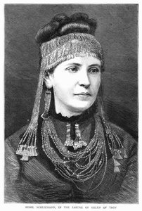 Madame Sophie Schliemann da Unbekannt