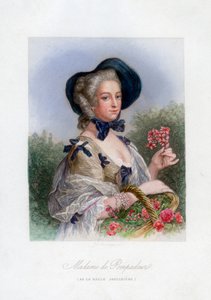 Madame de Pompadour come la Bella Giardiniera da Unbekannt