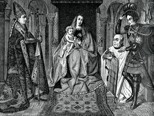 Madonna col Bambino e Canonico Joris van der Paele, 1436