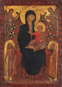 Madonna e Bambino con San Giovanni Battista, San Pietro e due angeli, c. 1290