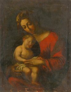 Madonna con Gesù dormiente da Unbekannt
