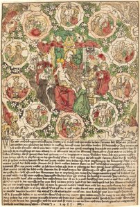 Madonna del Rosario, 1485 da Unbekannt