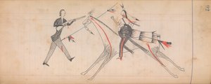 Maffet Ledger: Disegno, ca. 1874-81 da Unbekannt
