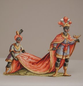 Mago con attendente moresco, XVIII secolo