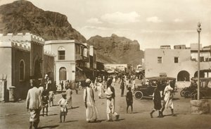 Main Street, Crater, Aden, c1918-c1939 da Unbekannt