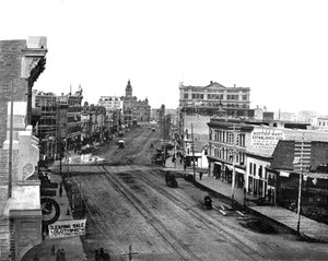 Main Street, Winnipeg, Manitoba, Canada, c. 1900 da Unbekannt