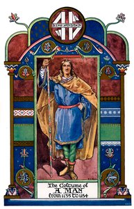 Costume maschile, 1135-1154 da Unbekannt