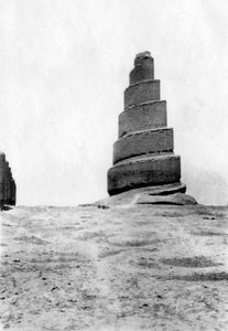 Torre Malwiya, Samarra, Mesopotamia, 1918 da Unbekannt