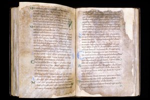 Manche N* 066, Città di Mortain, Tesoro della collegiata Saint Evroult, Evangelario del X secolo da Unbekannt
